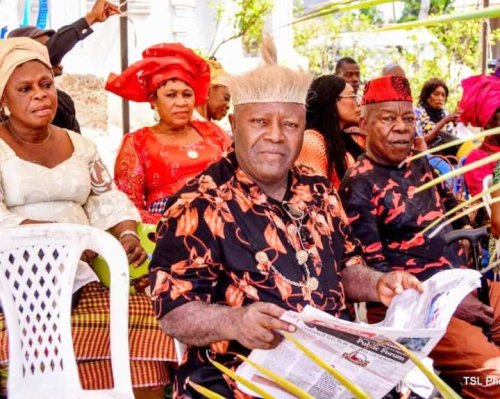 A cross section of Igbo Community Calabar South during One of their meetings