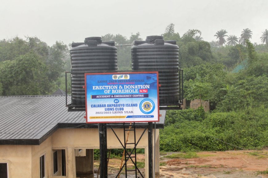 Akpabuyo Island Lions Club Donates Borehole To Akim Akim Community