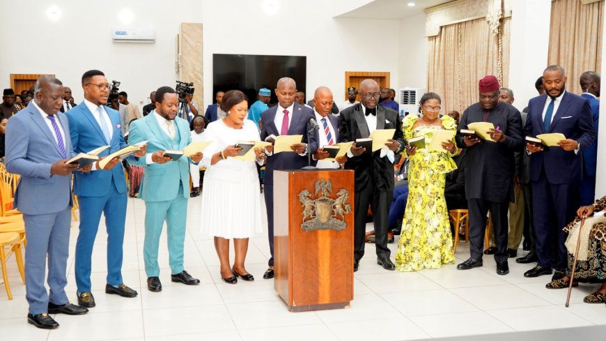 Dr. Ayuk Appointed Health Commissioner As Governor Otu Inaugurates Exco 