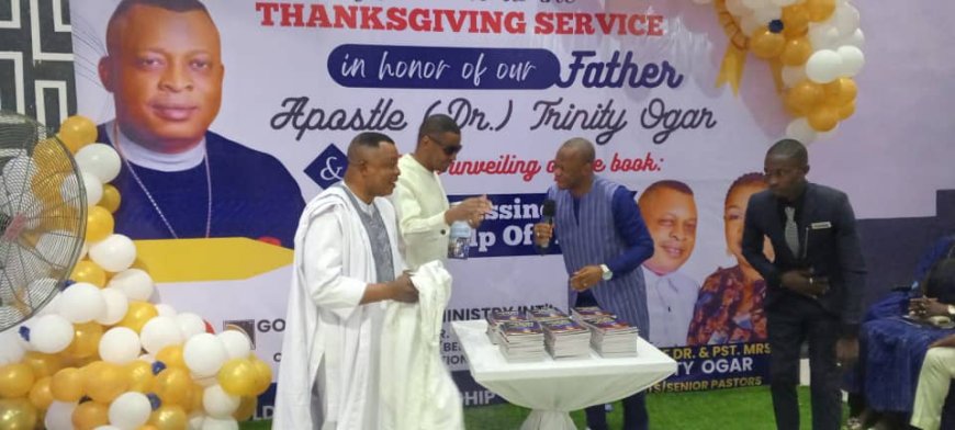 C'River PFN Chairman Unveils Book, Thanks God Amid Goodwill, Accolades