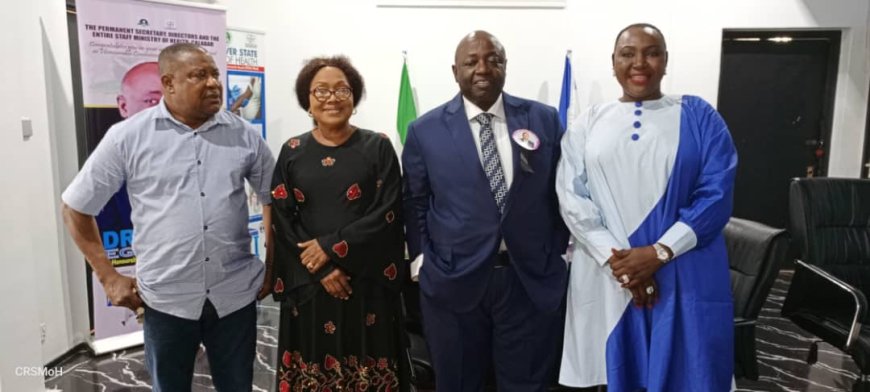 CRSMOH Pledges Readiness To Partner NANNM To Improve Health Care Services