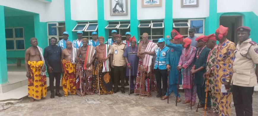 Yakurr Monarch Donates Office Accommodation to FRSC For Area Command Establishment