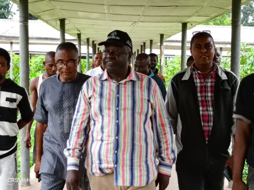 C'River Gov't Visits Moribund Eso-Bendeghe General Hospital, Pledges Renovation 