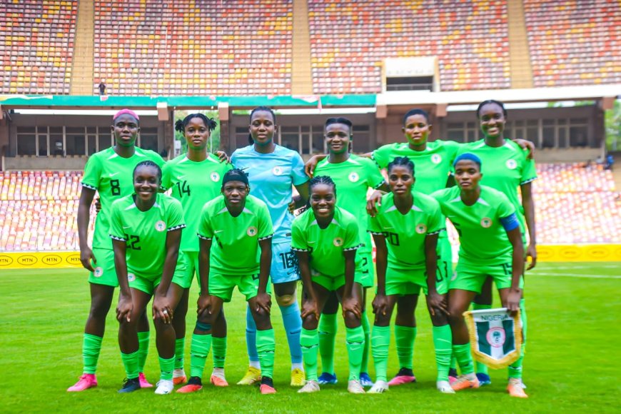 Photo News: Full Time... Super Falcons of Nigeria 4 Feisty Lady's Of Ethiopia 0