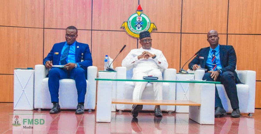 PHOTO NEWS: (Lecture) Minister Of Sports Development, Senator John Owan Enoh Gives Lecture With Theme Sports Development as a Panacea for National Unity And Economic Development At The National Defence College Abuja