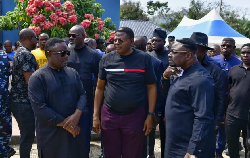 Gov Otu Commiserates With Predecessor, Ayade, Over Sister's Demise