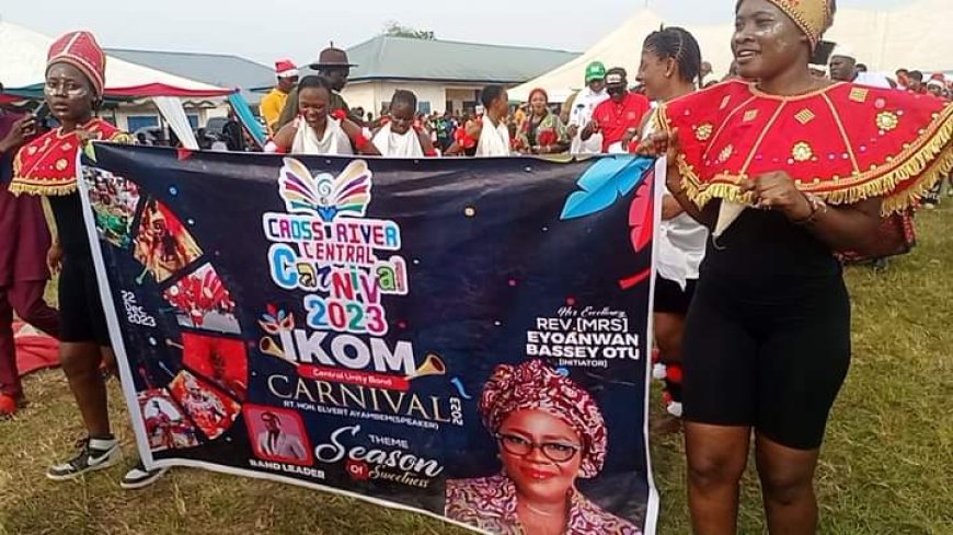 Leaders and good people of Central Cross River display beautiful array of colours and cultural diversity @2023 Carnival 