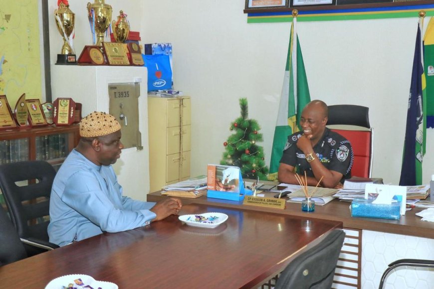 Sen Eteng Williams Pays Courtesy Visits On Security Chiefs in Cross River, Seeks Collaboration to Tackle Insecurity in Central Senatorial District