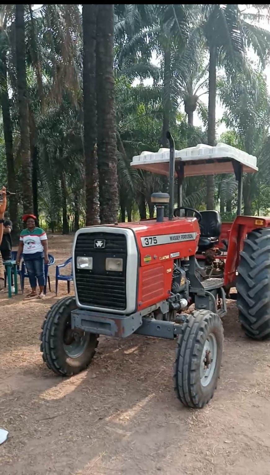 Senator Jarigbe Donates Tractor To Farmers In The Northern Senatorial District