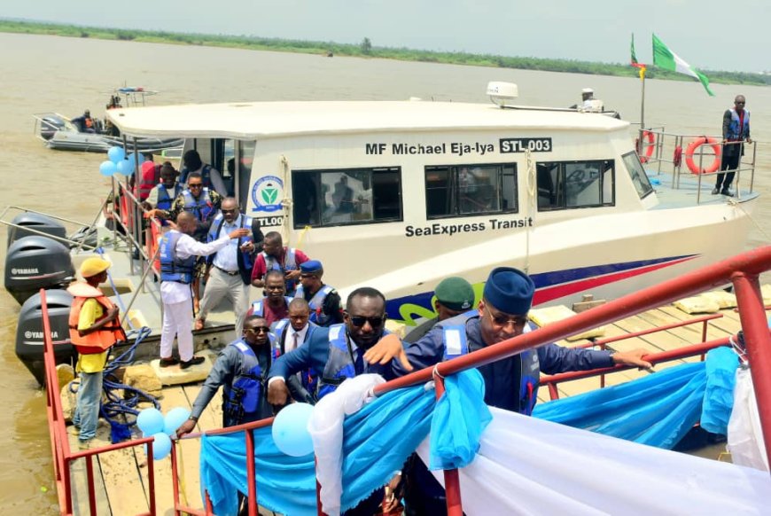 Gov Otu Vows To Support Private Investors In The State As Sea Express Commissions New Ferry Boat