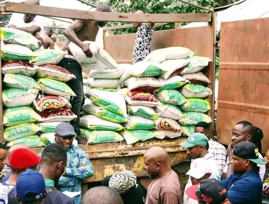 Rep Ukpong-Udo Distributes Over 1,000 Bags of Rice, Cash to Constituents To Cushion Economic Hardship