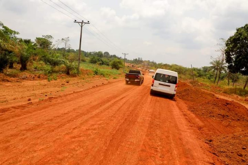 EBONYI: Eziulo-Iyionu-Ezzagu Road To Be Completed Soon, Says Nwifuru 