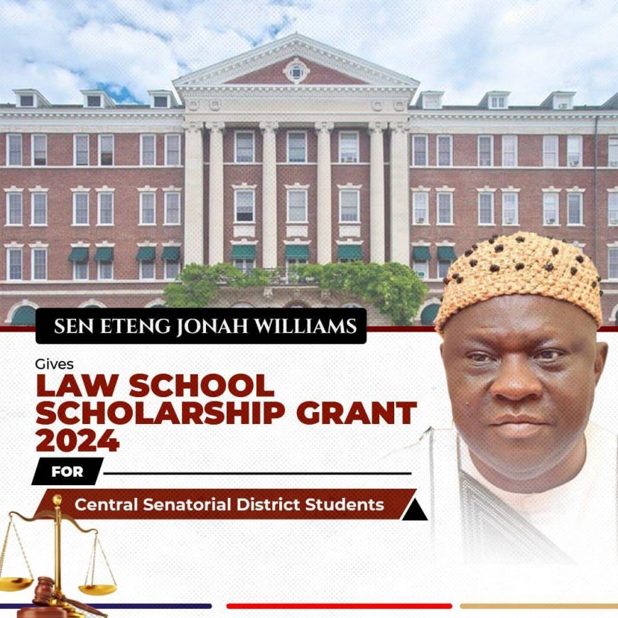 Law Students Hail Sen Eteng Over Scholarship Empowerment Scheme