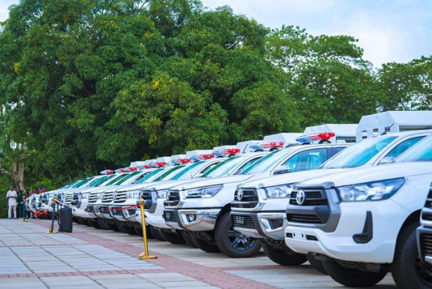 Gov. Eno Boosts Security In Akwa Ibom, Donates 20 Patrol Vehicles, Says A'Ibom Not Safe Haven For Criminals