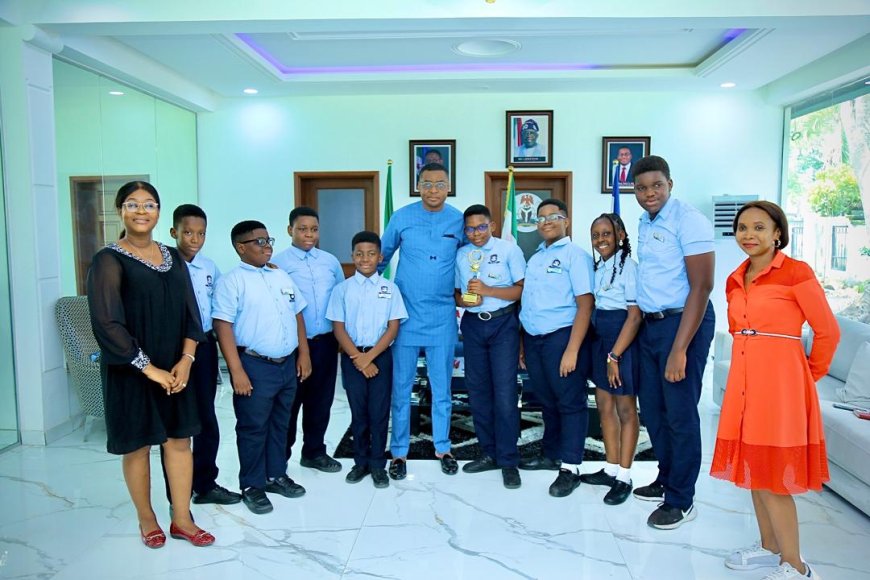 PRESS RELEASE: Embrace High Morals, Dedication To Studies, Odey Tells Pupils Of Kid 'N Us School