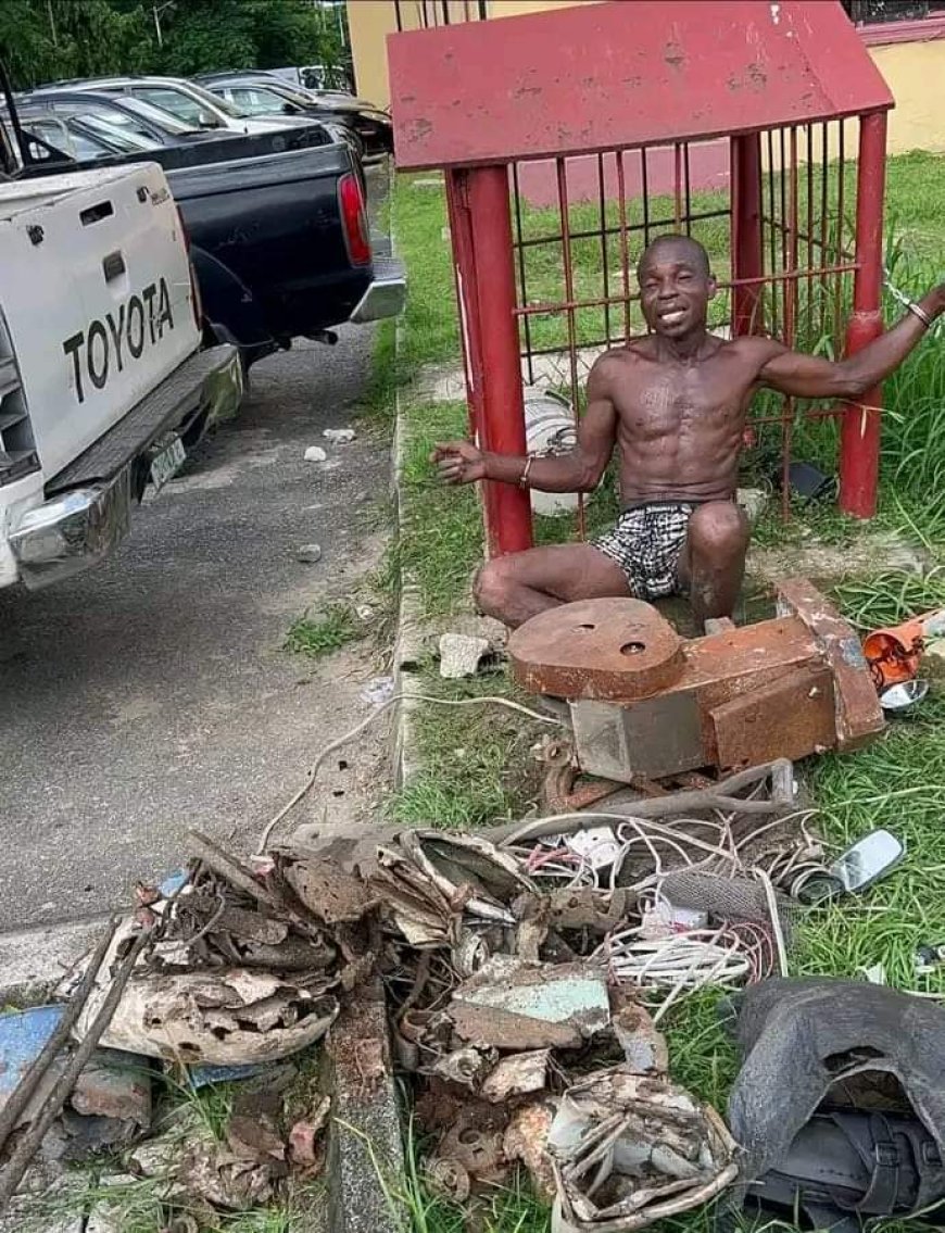 Alleged Electrical Equipment Thief Arrested At UNICAL 