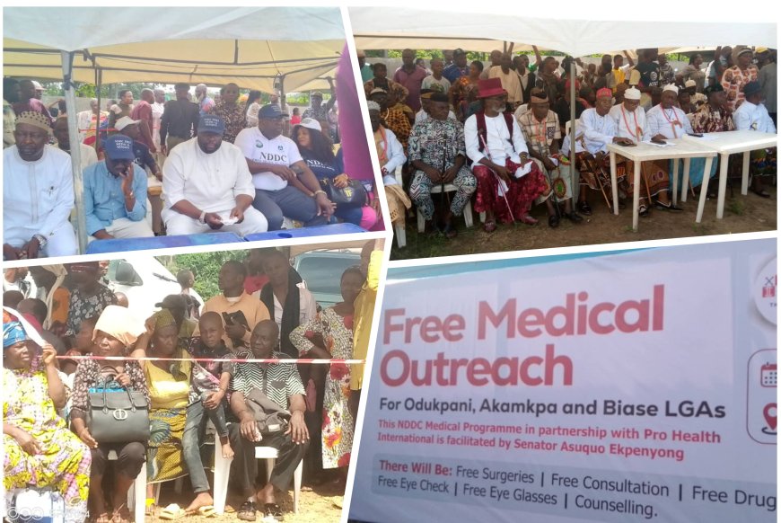 NDDC Commences Free Medical Outreach In C'River, Says 3,500 To Benefit From Health Intervention