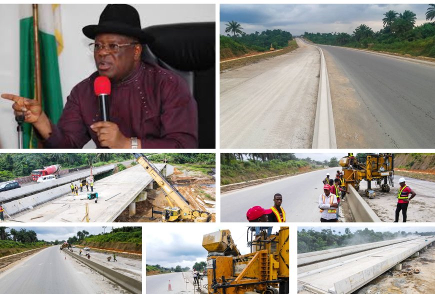 Works Minister, Umahi, Receives SERMATECH's Plaudits For Concrete Road Initiative, Quality Construction