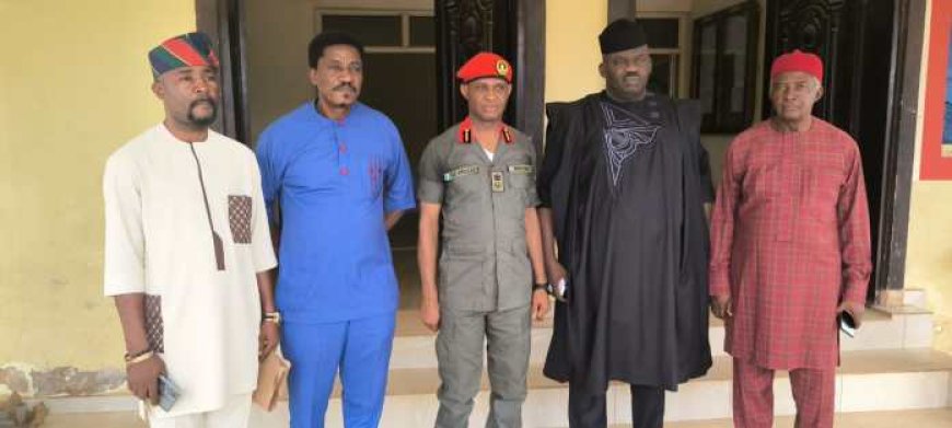 Ebonyi PDP Caretaker Committee Galvanizes Support, Visits Security Heads