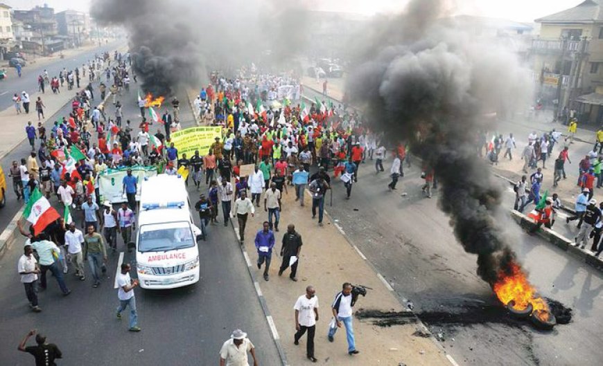 OPINION:  NO TO VIOLENT AGITATIONS AND PROTEST