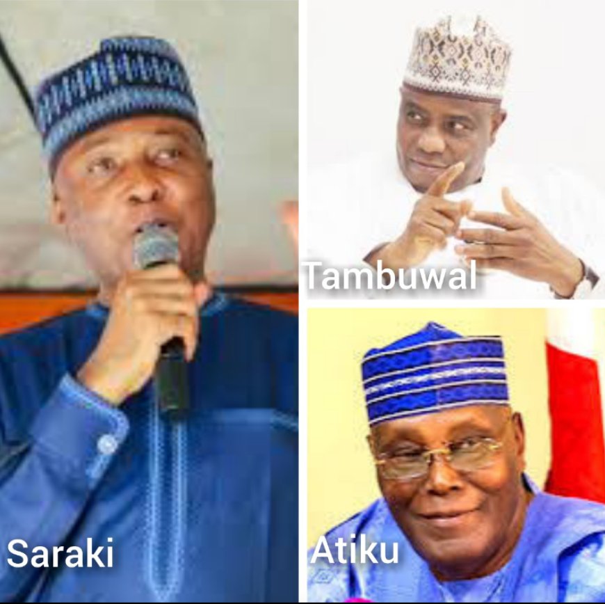 PDP 2023 Presidential Primary: Saraki Tackles Tambuwal Over Withdrawal For Atiku 