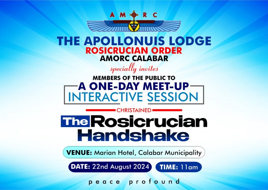 PHOTO SPLASH: The Rosicrucian Order Holds A One Day Meet And Greet Interactive Session In Calabar