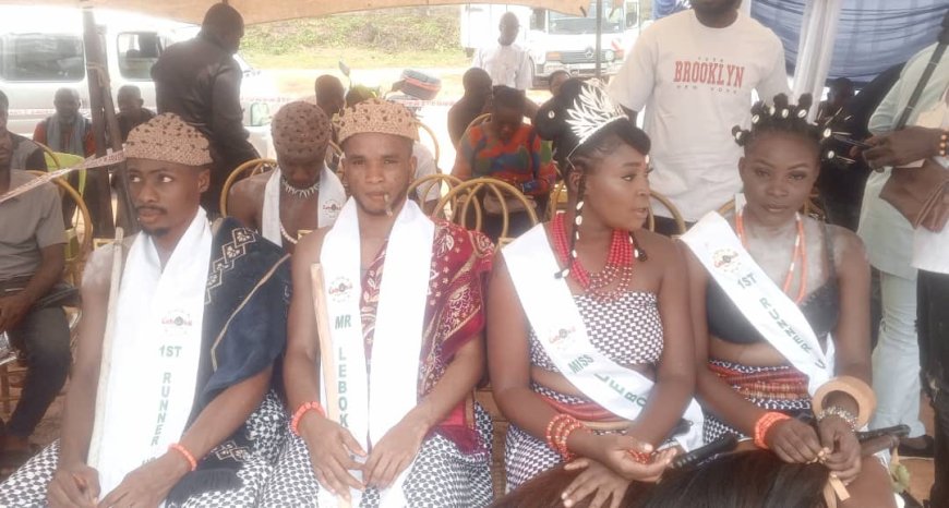 UNICROSS, UNICAL Students Emerge 2024 Mr And Miss Leboku Beauty Pageant ...As Otu Promises To Make Leboku Better