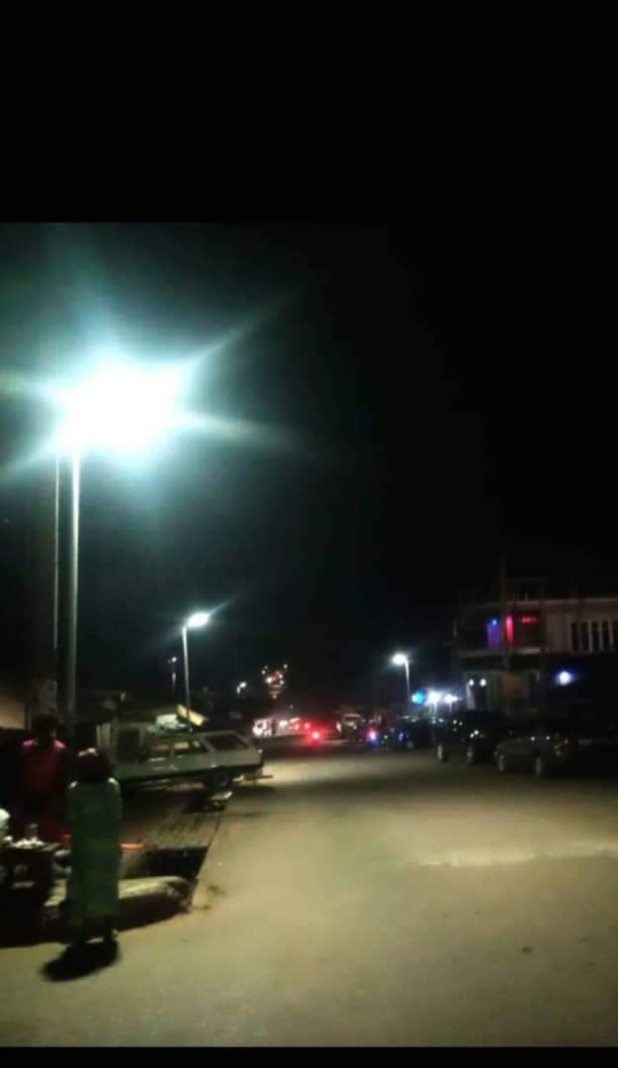 Sen Jarigbe Lights Up Streets in Ogoja Community