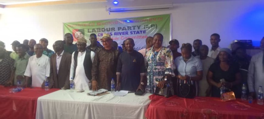 Fmr NLC Boss, Ushie, Takes Over  As C'River LP Chairman,  Urges Members to Brace Up For Pending LG Polls