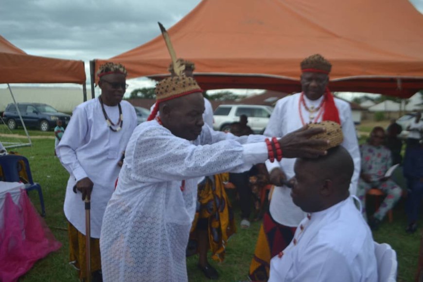 Okurubong Traditional Rulers Confers Chieftaincy On Benue-Born Philanthropist