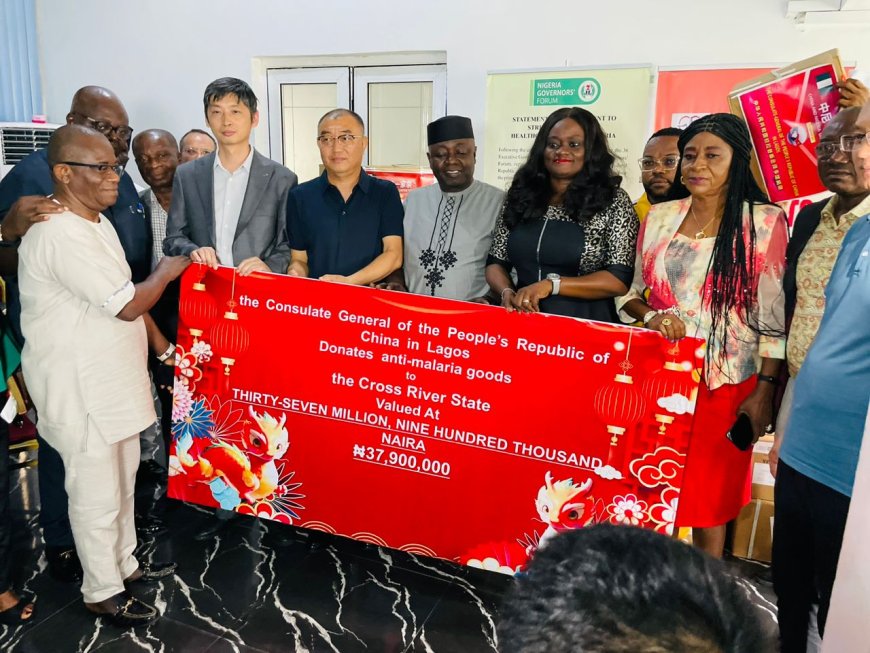 Chinese Gov't Donates N37 Million Anti-Malaria Commodities To Cross River