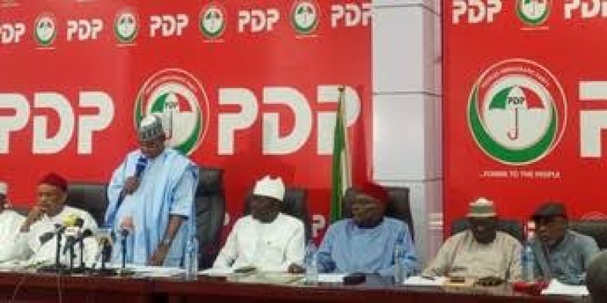 PDP Factions Fight Dirty As NWC Allegedly Suspends National Chairman, Secretary Over Anti Party  Activities In Rivers State