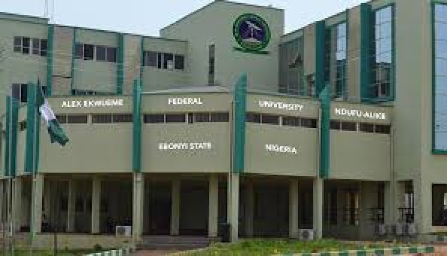 EDUCATION...   Ebonyi State: AE-FUNAI Ranks 4TH in 2024 Times Higher Education impact Ranking