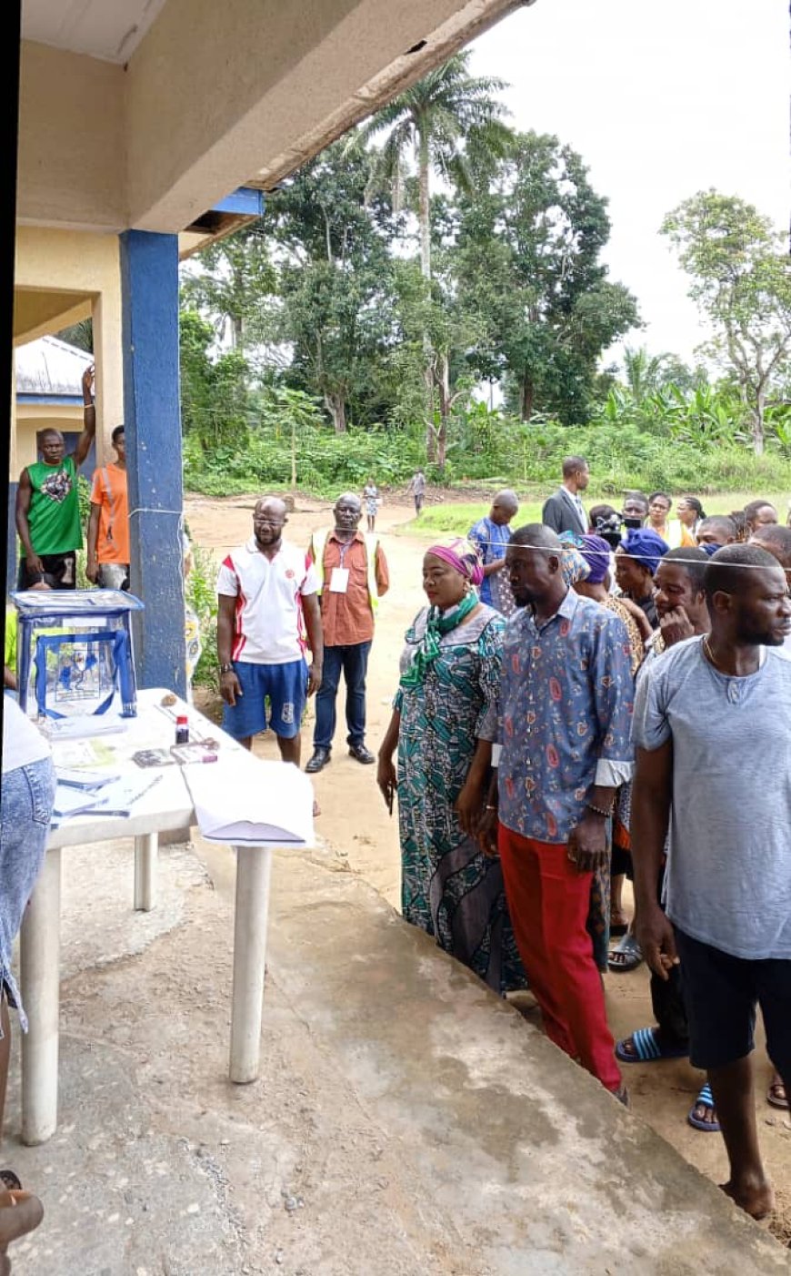 LG Elections: Diversion, Hoarding of Sensitive Materials Mar Council Polls In Cross River As Some Voters Wait In Vain  ...We Did Our Best, CROSIEC Chairman, Boco