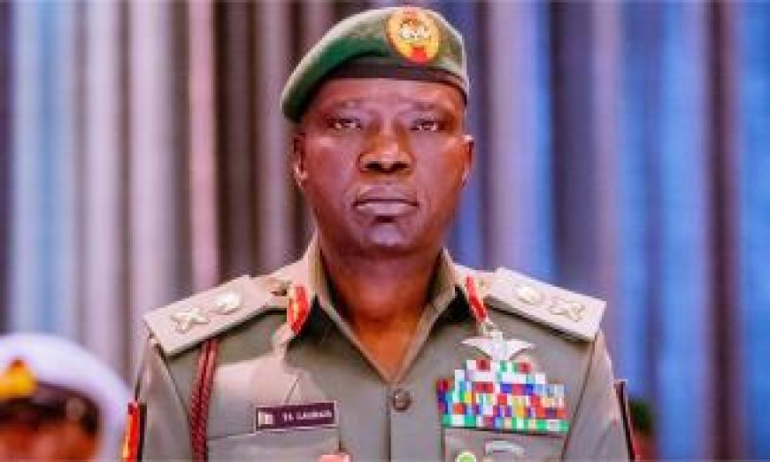 BREAKING:  Body of Late Chief of Army Staff Arrives Nigeria