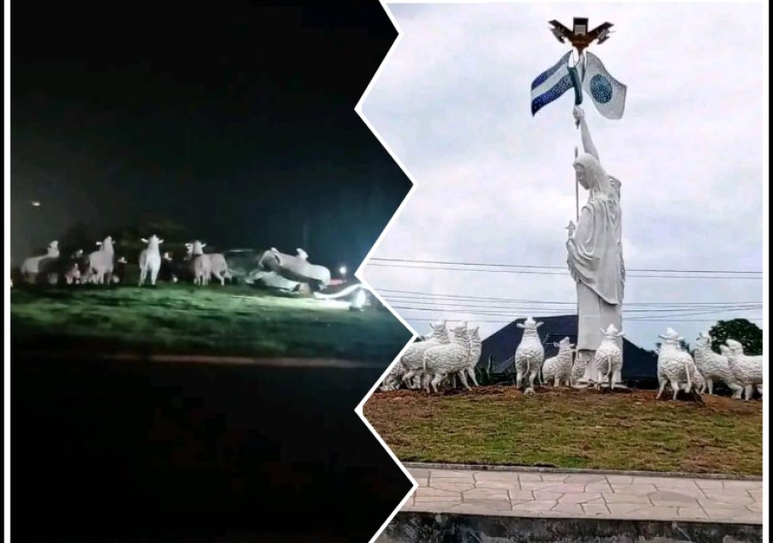 C'River: Popular 'Good Shepherd' Roundabout, Among Multimillion Property Destroyed As Turbulent Rainfall Wrecks Capital City