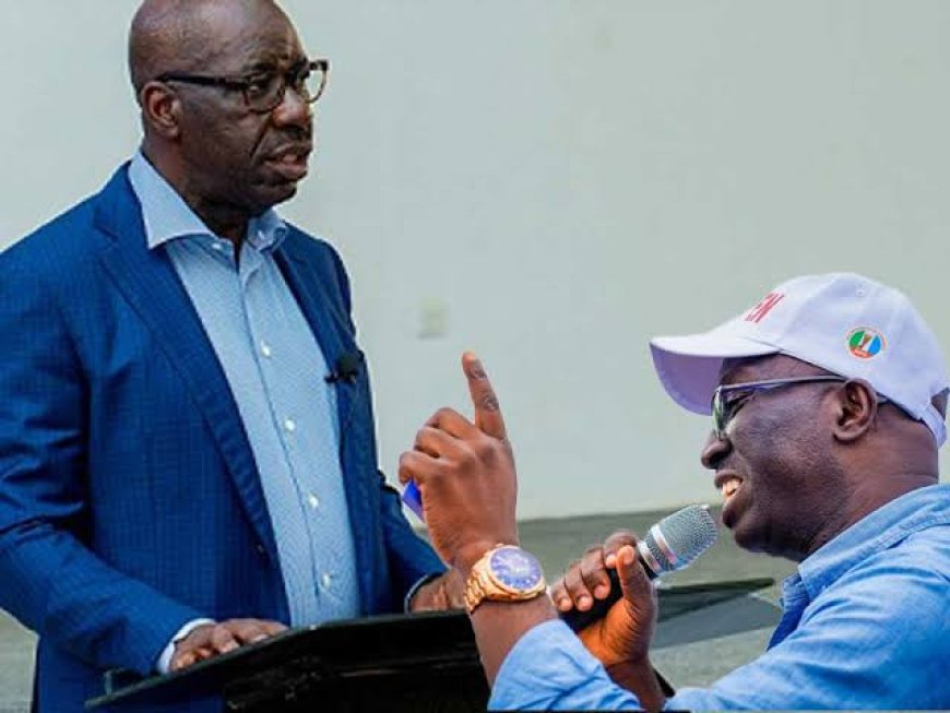 EDO GUBER: Obaseki Has Disappeared From Public and Resorts To Reckless Statements, Alleges Gov-Elect