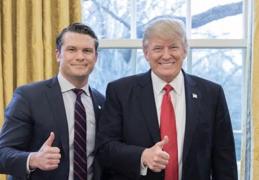 FOREIGN TIT-BIT: Trump picks Fox News Host Pete Hegseth To Serve As Secretary Of Defense