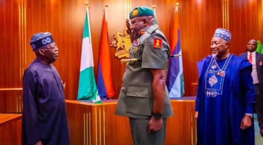 Tinibu Seeks NASS's Approval For  Lt.Gen. Oluyede As COAS