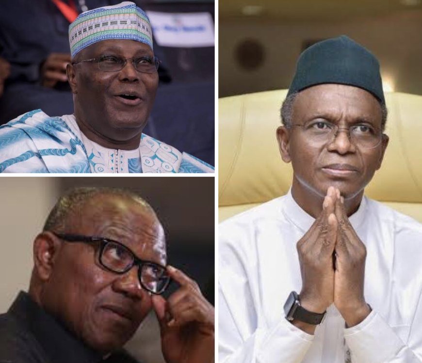 Atiku, Obi, Nasir El-Rufai Meet Nov. 30 Over Plans To Float New Party