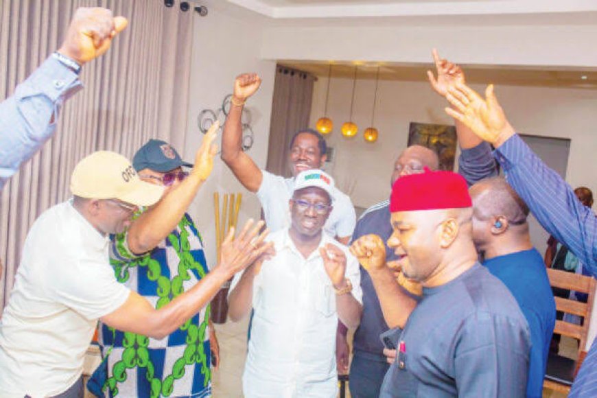 EDO STATE: Those who wrote, announced fake results now crying of rigging — Gov Okpebholo, APC Leaders Chide PDP