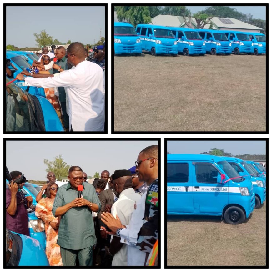 PRESS RELEASE: Gov Otu Inaugurates Ogoja Council Bus Shuttle