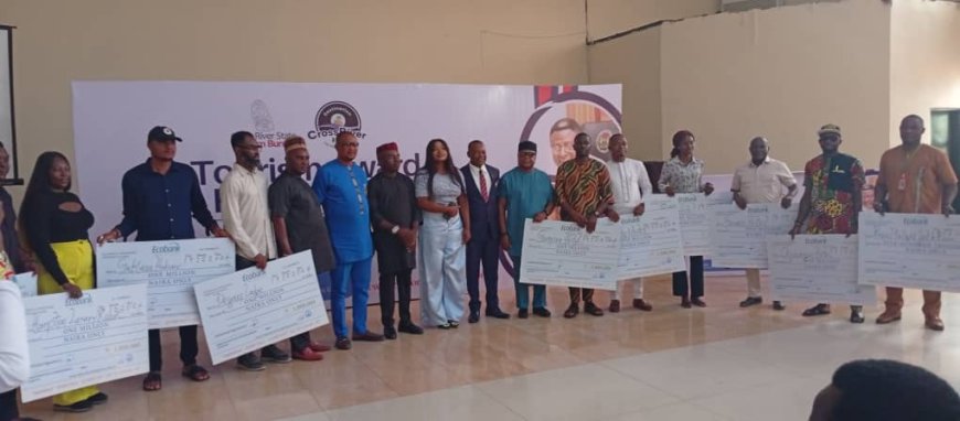 PICTORIALS FROM 3RD BATCH AWARD OF GRANTS PRESENTATION ORGANISED BY THE CROSS RIVER STATE TOURISM BUREAU UNDER PRINCE OJOI EKPENYONG AS MANAGING DIRECTOR.