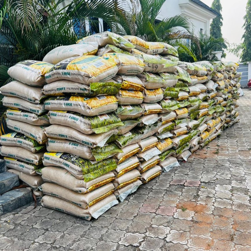 YULETIDE: CROSS RIVER NORTH NASS MEMBERS DOLE OUT N54M, 1,620 BAGS OF RICE TO CONSTITUENTS