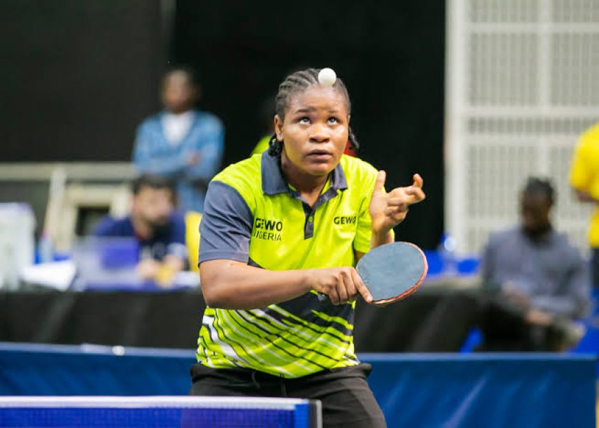 CANAAN TABLE TENNIS CLUB STAR HOPE UDOAKA EMERGES NATIONAL CHAMPION