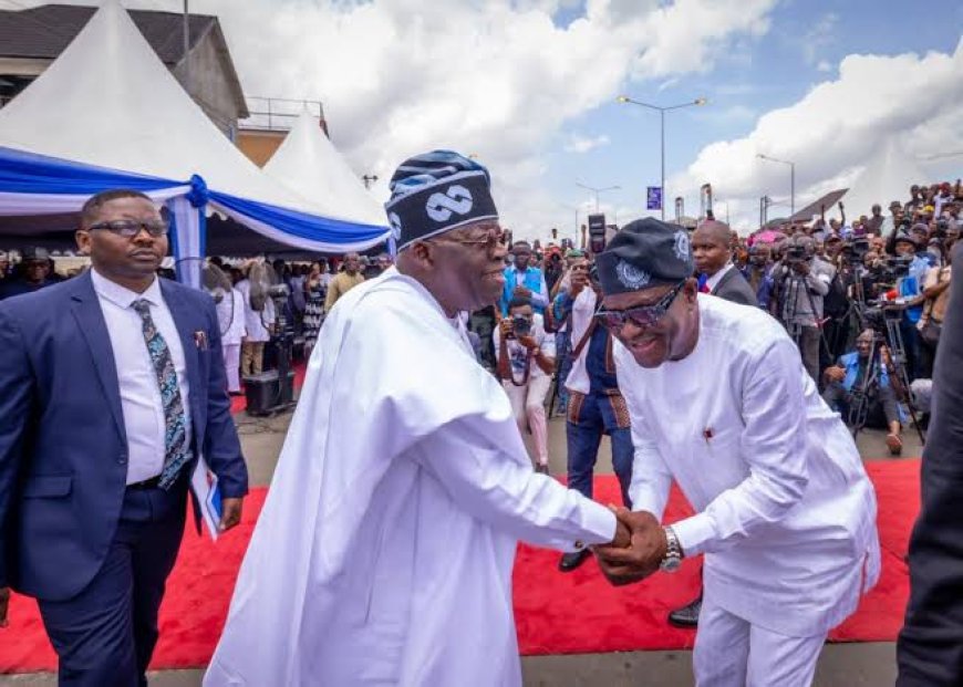 TINUBU HAILS WIKE OVER REFORMS IN FCT