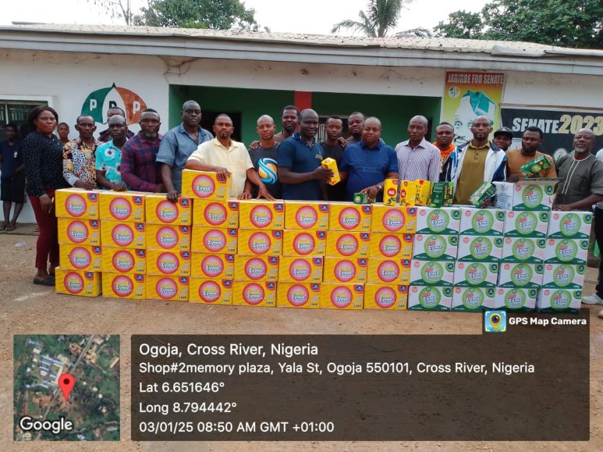 Food Security: Jarigbe Distributes Agric Inputs To Farmers In Cross River North