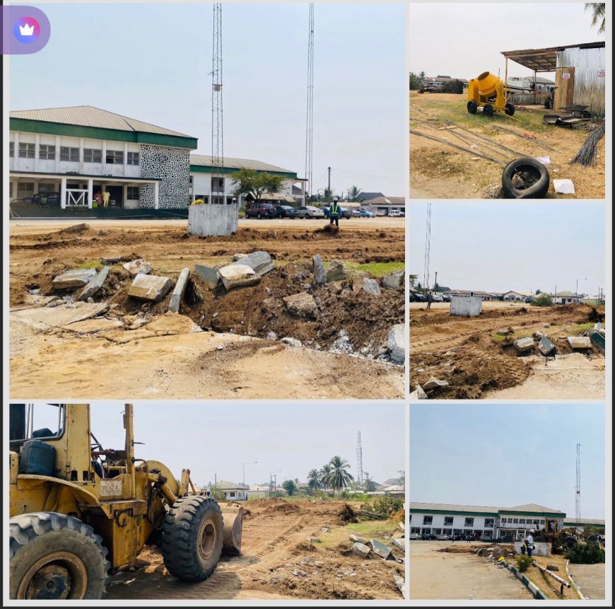 Calabar Municipality Chairman,Anam, Embarks on Renovation Of Council Headquarters