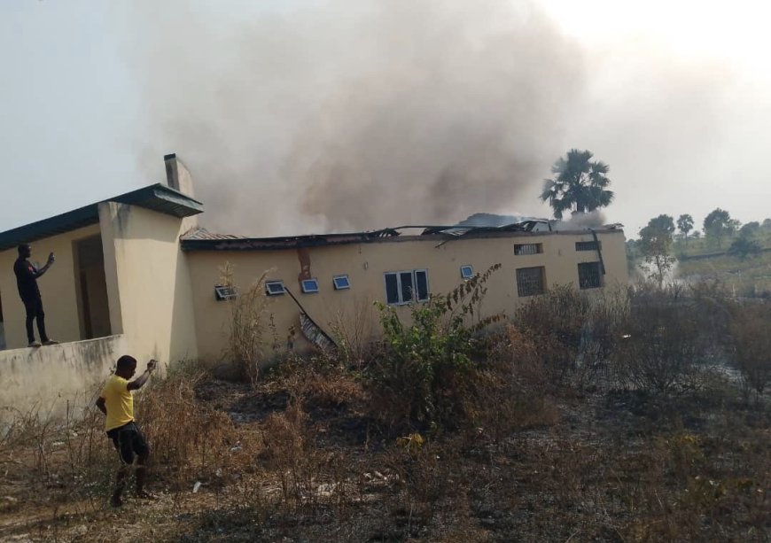 BREAKING: Barely a Week After, Another Fire Outbreak Guts Another Public Facility in Ogoja