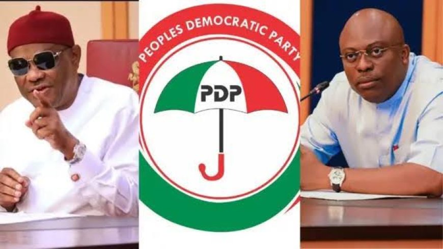 Rivers State: Police take Over PDP Secretariat Over Leadership Crisis ...Fubara Reaffirmed As  Leader